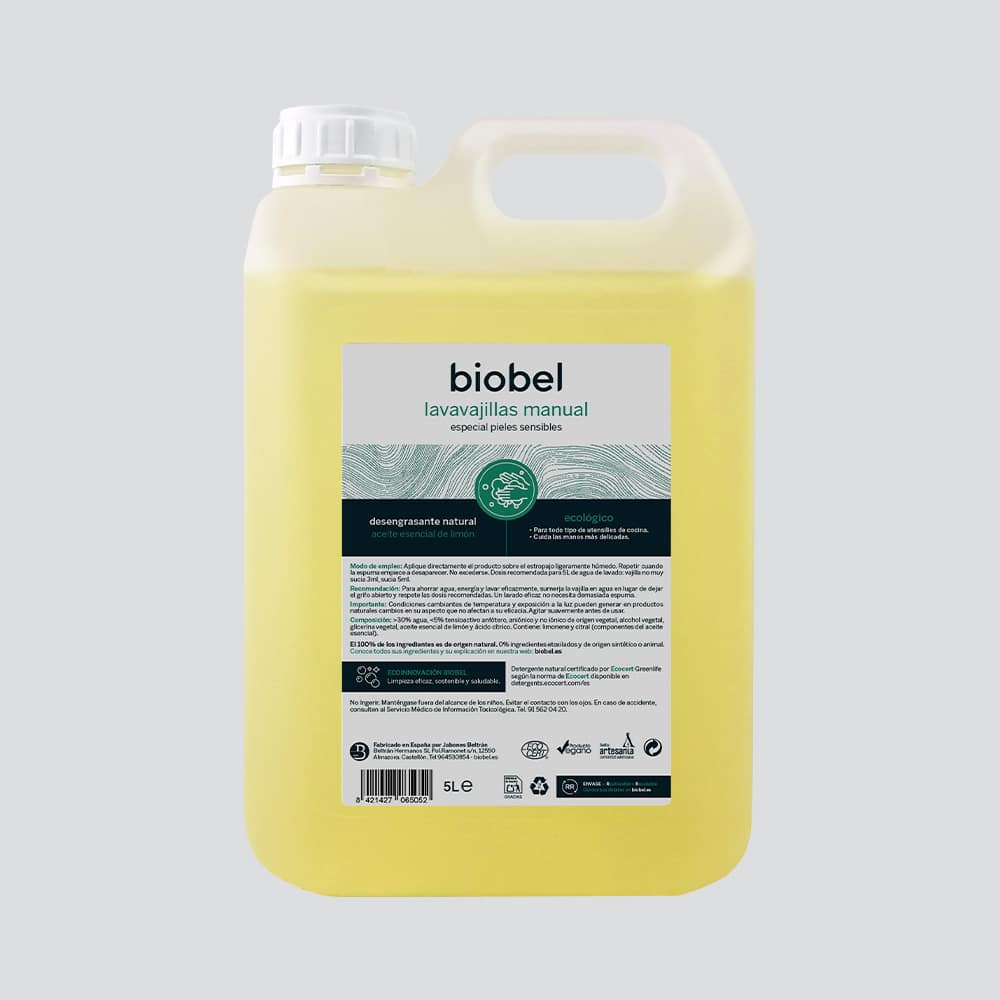 Lavavajillas manual ecológico